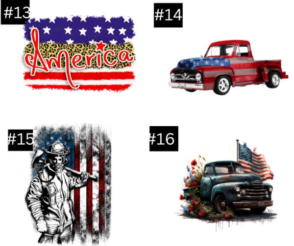 Patriotic Designs T-shirts - Image 5