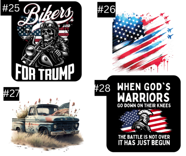 Patriotic Designs T-shirts - Image 8