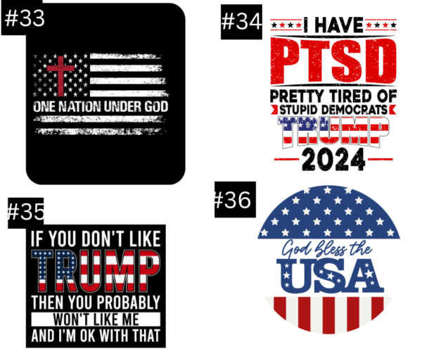 Patriotic Designs T-shirts - Image 10