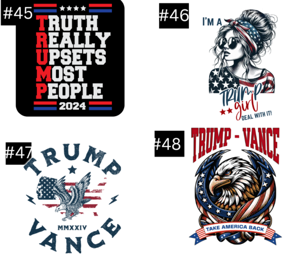 Patriotic Designs T-shirts - Image 13