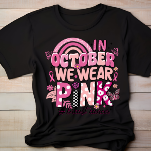 In October we wear pink