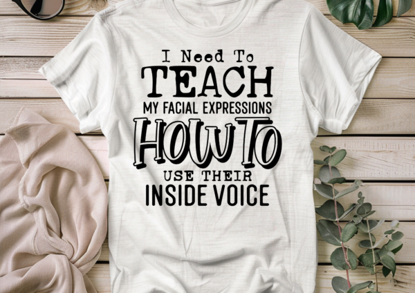 Teach facial expressions