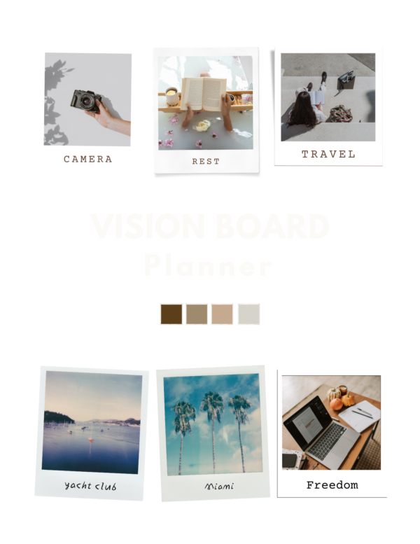 Digital Vision Board Planner 2025