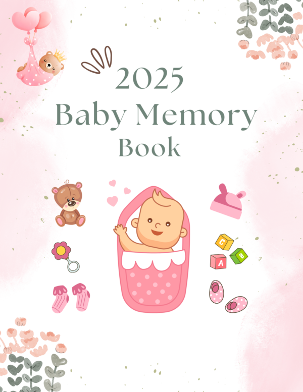 Digital 2025 Baby Memory Book