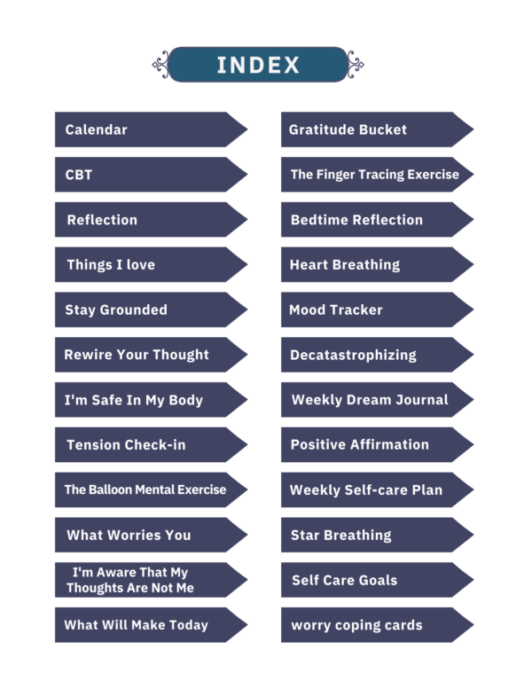 Digital 2025 CBT Anxiety Workbook & Journal - Image 3