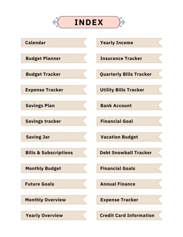 Digital 2025 Budget Planner - Image 3