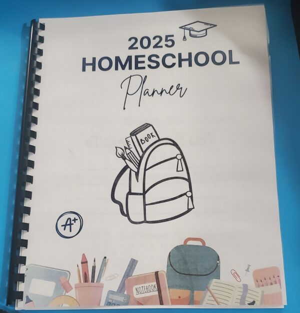 2025 Homeschool Planner