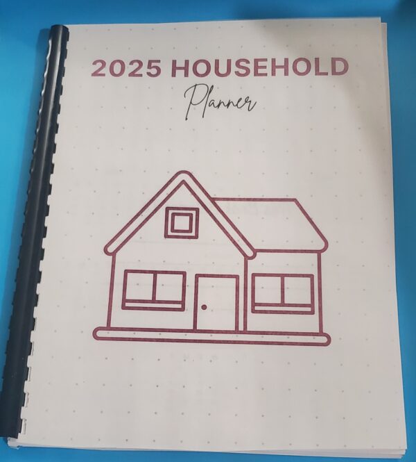 2025 Household planner