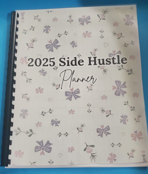 2025 Side Hustle Planner