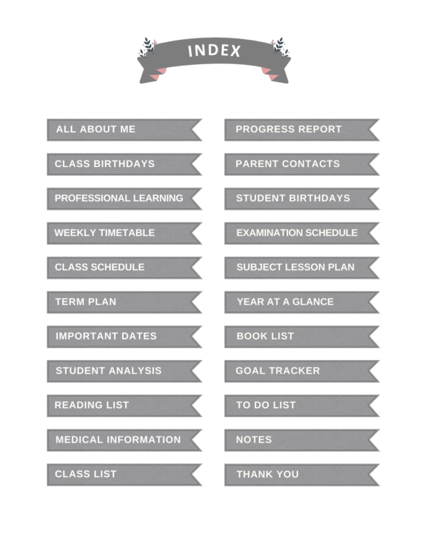 Digital 2025 Teacher Planner - Image 2