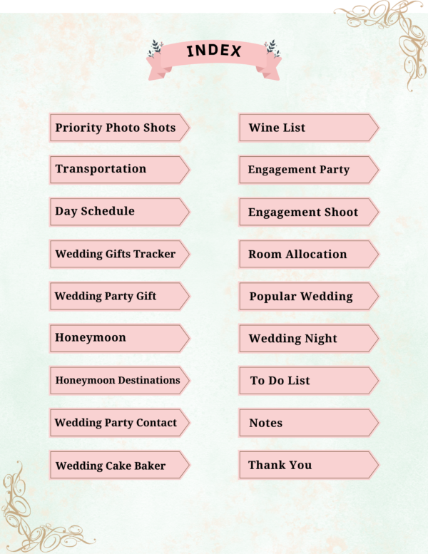 Digital 2025 Wedding Planner - Image 2