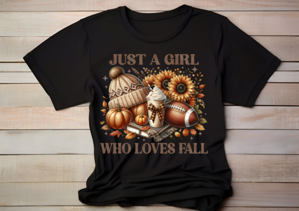 Just a girl who loves fall shirt