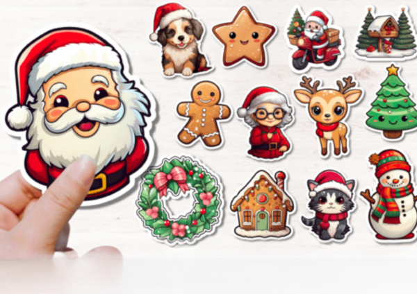 Cute Christmas Stickers