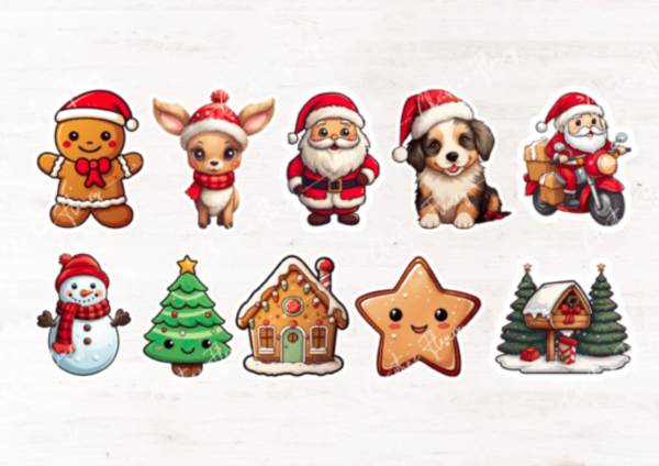 Cute Christmas Stickers - Image 2