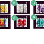 Floral Collection Cups